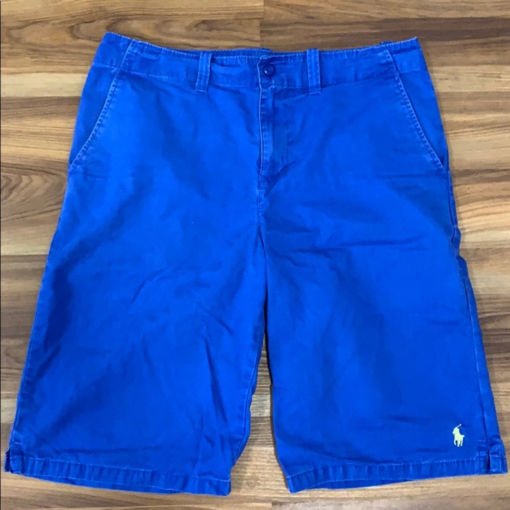 Ralph Lauren Boys Blue Shorts 18 / XL